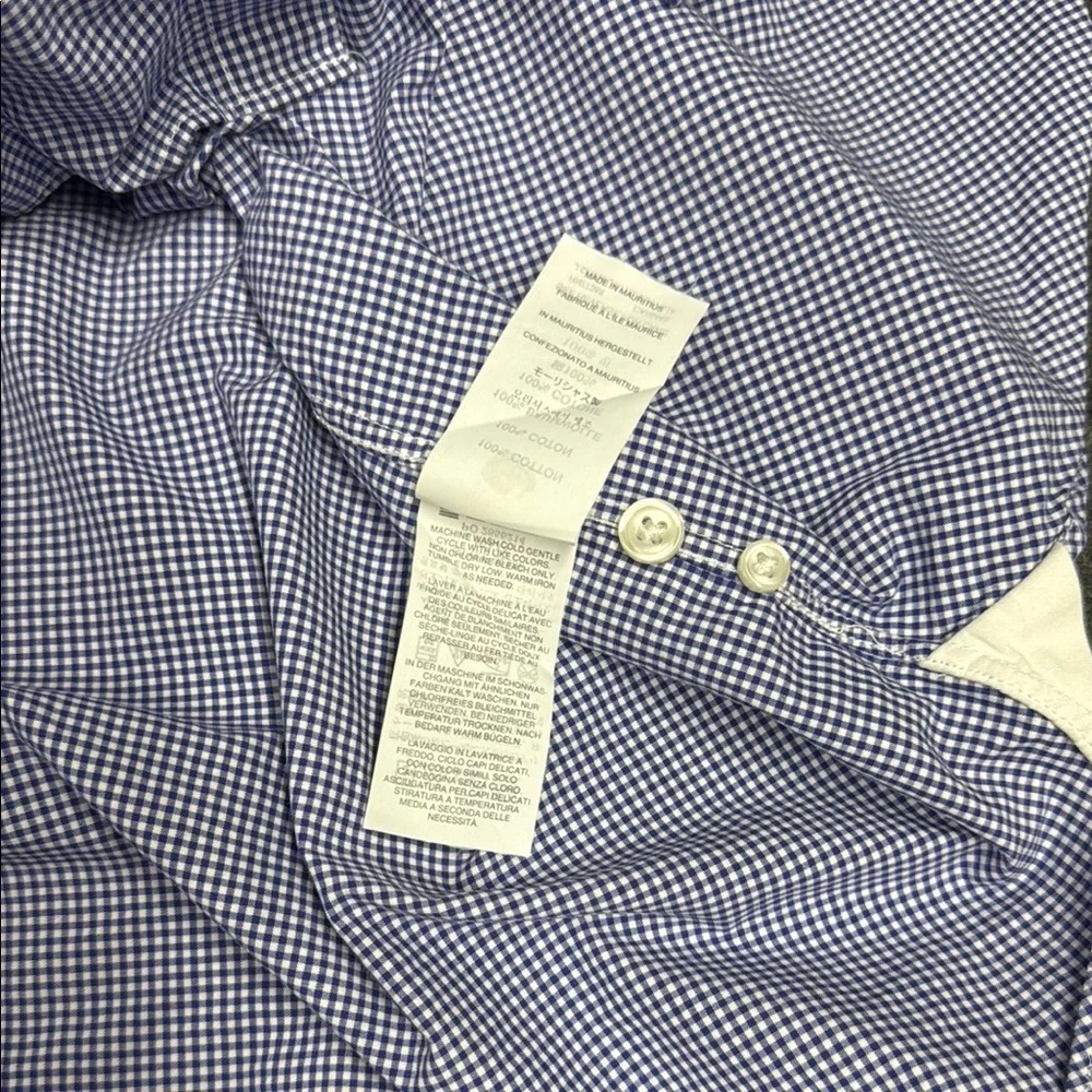 J. Crew Blue Casual Button Down Shirt